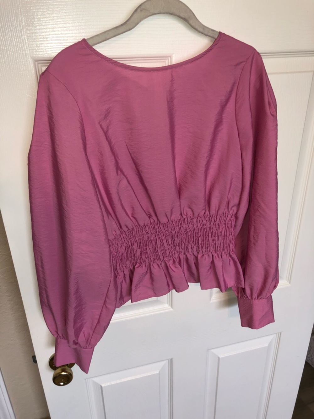 Topshop Rose-Pink Women’s Blouse